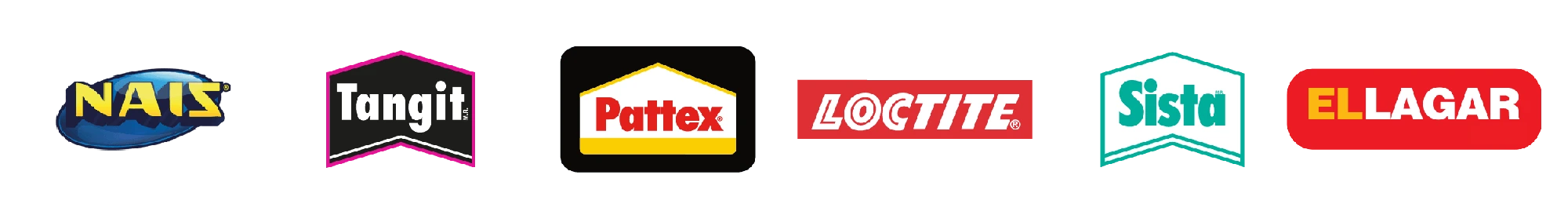 Marcas participantes: Nais, Tangit, Pattex, Loctite, Sista y El Lagar